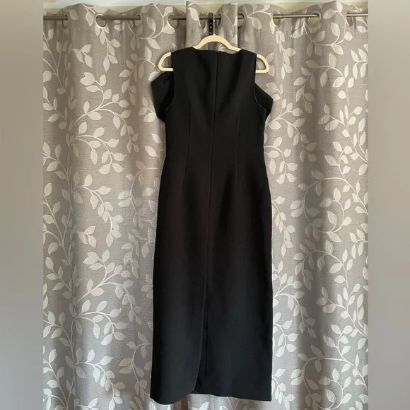 Acler Warfield Midi Black Dress Acler Warfield Midi Black Dress